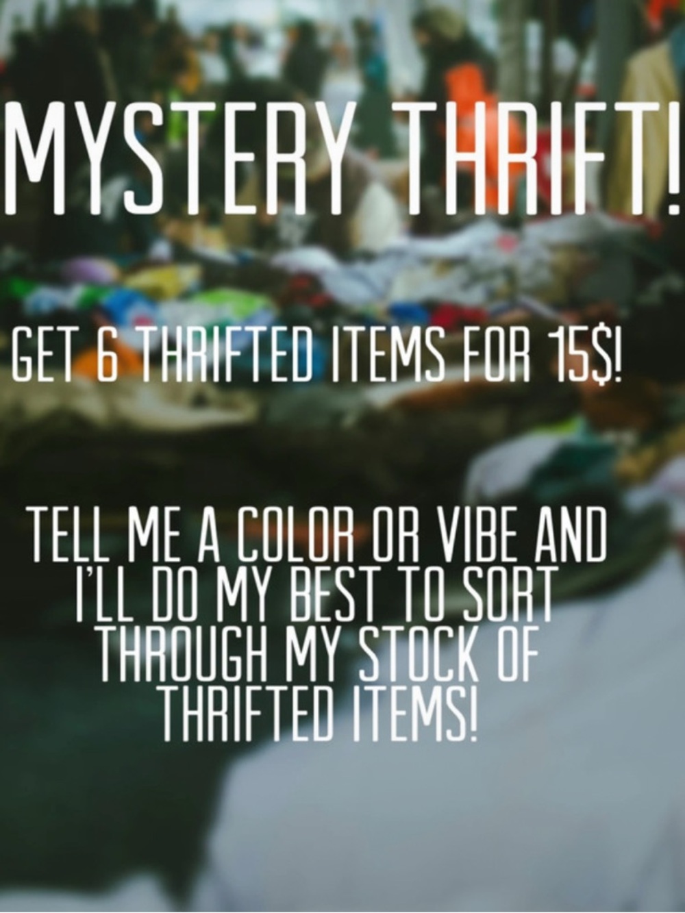 Mystery Thrift Bundle - Assorted Colors